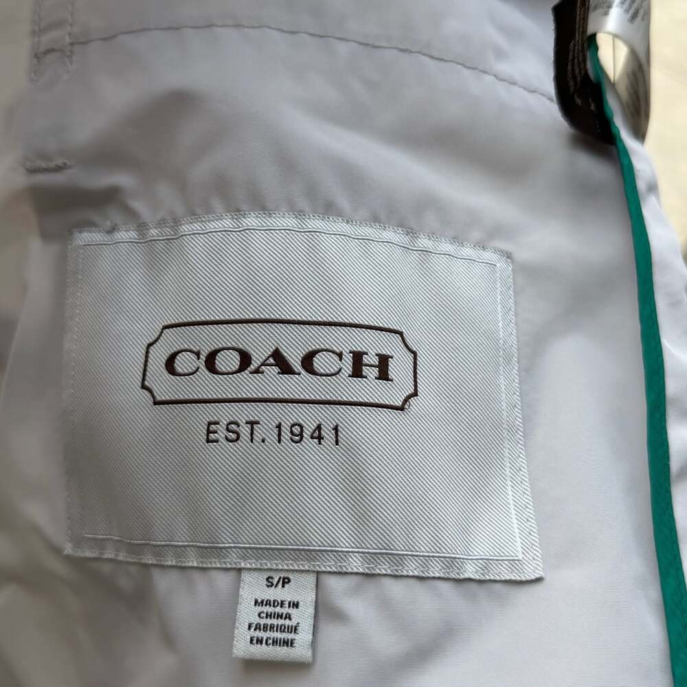 Coach Rain Coat/Wind Breaker Jacket 
#70T926